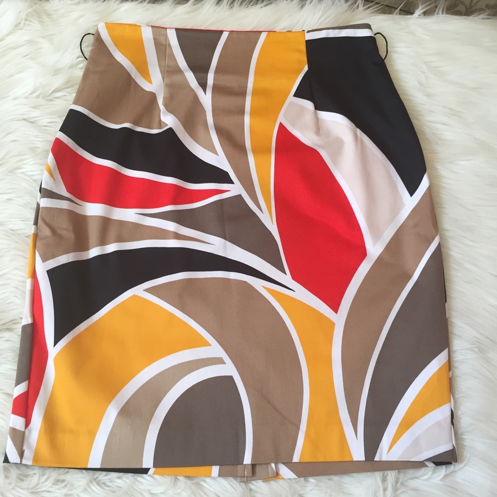 Worthington geometry pencil skirt NWOT